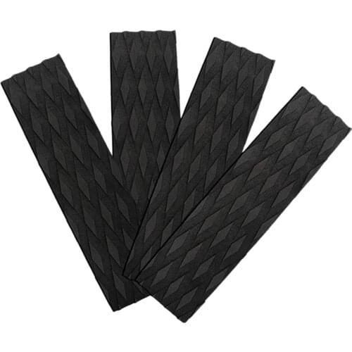 4Pcs Surfboard Traction Pads EVA Surfing Skimboard Deck Traction Pads Anti-Slip Front Tail Pad for Surfboards,Kiteboard