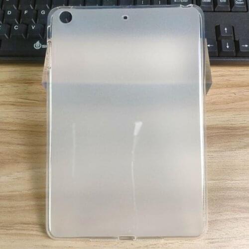 Jelly case for iPad Mini 1 2 3 shell iPadMini Mini2 Mini3 shock proof cover A1489 A1490 A1491 A1432 A1454 A1455 slim protector