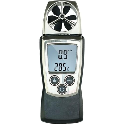Digital Vane Anemometer Air Speed Velocity/Temperature Meter Tester 410-2
