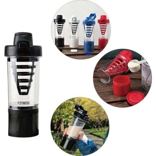 HOT SALE 500ML sports outdoor fruit juice kettle Protein Shaker cup, Non-Toxic Wide Mouth 100% Leak Proof Shake Water Bottles