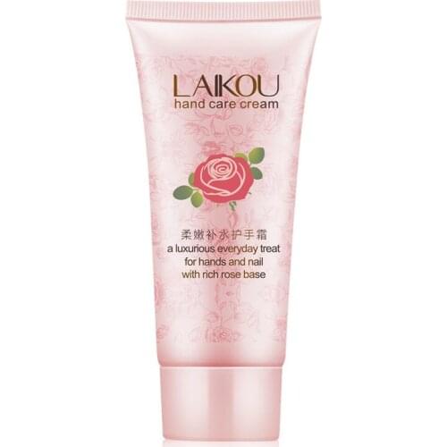 LAIKOU Rose Essence Oil Hand Cream Hand Care Moisturizing Anti Crack Aging Anti Wrinkles Skin Care Rose Base Feet Care Cream