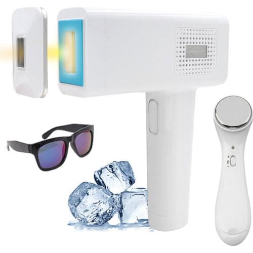 Newest Lescolton 4in1 IPL Hair Removal T012C Cool Original 100% Epilator Permanent Bikini Trimmer Electric depilador a laser