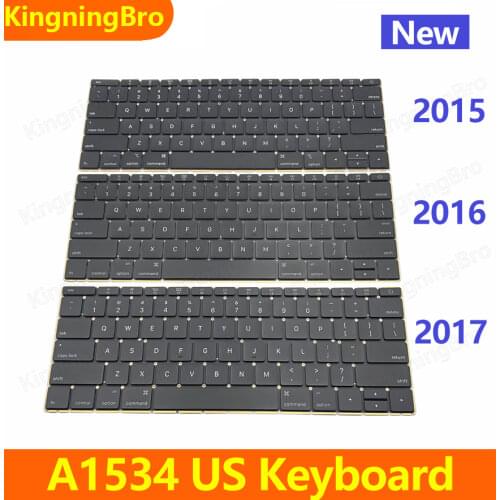 New US English keyboard For Macbook Pro Retina 12" A1534 2015 Year