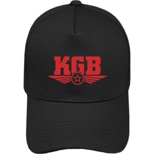 New USSR KGB Baseball Cap Fashion Cool Unisex KGB Russia Hat Man Outdoor Caps MZ-116