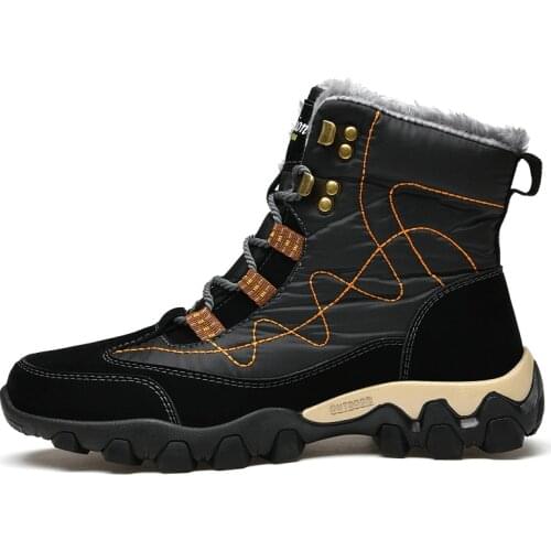 Oukaboni Mens Winter Boots