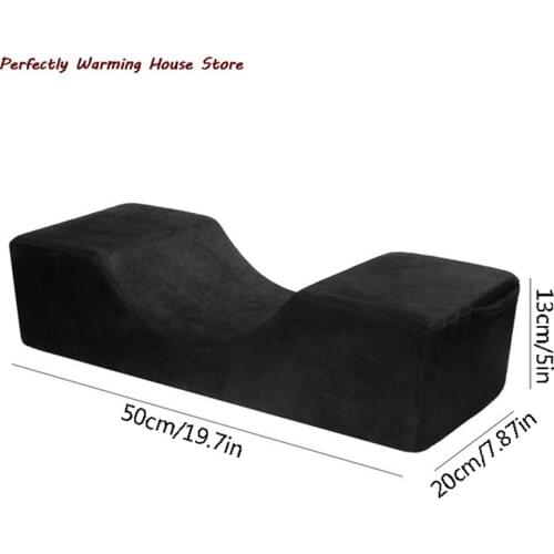 Lash Pillow With Pocket Neck Support Eyelash Pillow Soft Grafting Eyelashes Memory Foam Eyelash Extension Pillow Makeup Salon