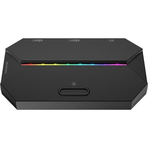 Hot G6L Gaming Keyboard Mouse Converter Portable Wired Mobile Controller Adapter for Nintend Switch One PS5 PS4 PS3