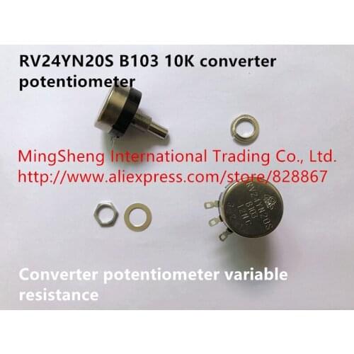 Original new 100% potentiometer RV24YN20SB103 10K converter potentiometer variable resistance (SWITCH)