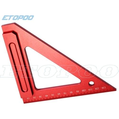 Precision Woodworking Tools Precision Triangle Ruler Precision TRIANGLE SET aluminum 6" Carpenters Square ruler