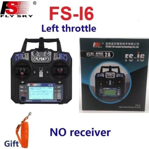 FlySky i6 FS-i6 2.4G 6CH AFHDS RC Transmitter remote control no Receiver For RC Car RC Boat
