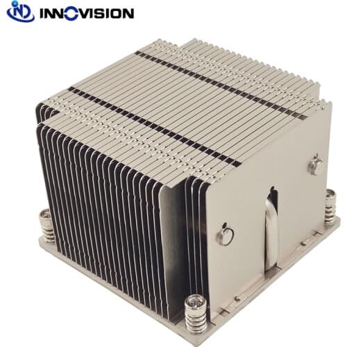 New LGA2011 2U Passive server heatsink for Super micro 2U 2011 Square CPU Cooler