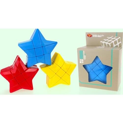 YJ YongJun Puzzle Star 3 Layers YJ Speed Penta-5 Five Pentagon Magic Cube YongJun Puzzle Star Cube Cubo Magico Christmas gift