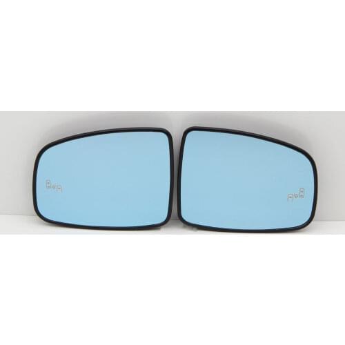 BSM Emblem Blue Mirror Glare Proof Mirror Heated Rearview Mirror For Honda Freed 2017-2021