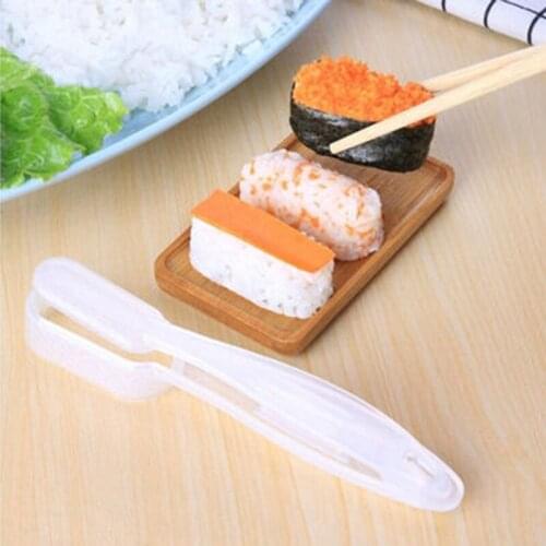 1pcs Nigiri Sushi Mold Onigiri Rice Ball Maker Warship Sushi Mold Bento Rice Ball Making Tools Easy Sushi Kit Maker Kitchen Tool