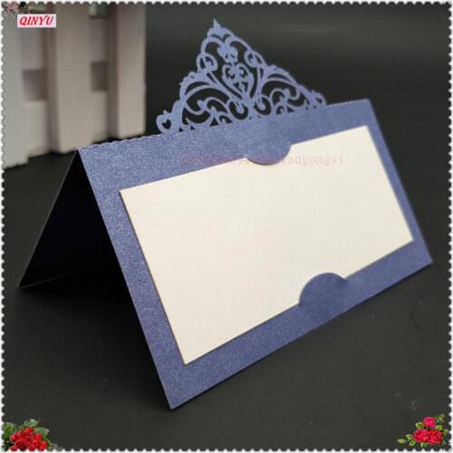 10/50/100pcs Laser Cut Party Table Name Wine Guest Place Cards Wedding Birthday Baby Shower Party Favor Supplies 5Z