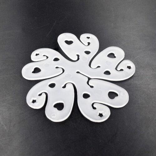 10pcs Flower Modelling Seal Clips Helium Latex Balloon Sealing Clips Wedding Decoration Birthday Party Supplies