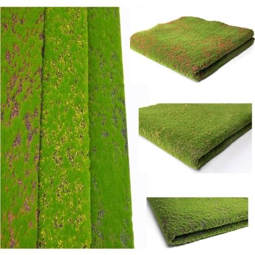 2pcs 25*50cm DIY turf lawn model grass mat outdoor landscape micro landscape handmade sand table building model material