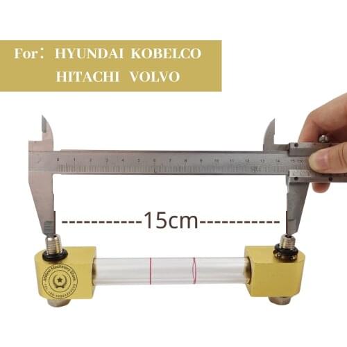 Excavator AccessoriesHydraulic Oil Ruler Dipstick for KOBELCO SK CATERPILLAR HYUNDAI HITACHI Level Gauge Pump