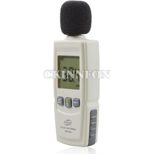 DHL 50PCS Digital Sound Level Meter Noise Volume Decibel Monitoring Tester 30-130dB GM1352