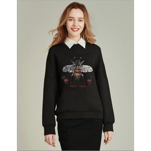 Hoodies women Women Hip Hop Diamond stone Hoodie Hot drill young girls fashion Sweatshirts