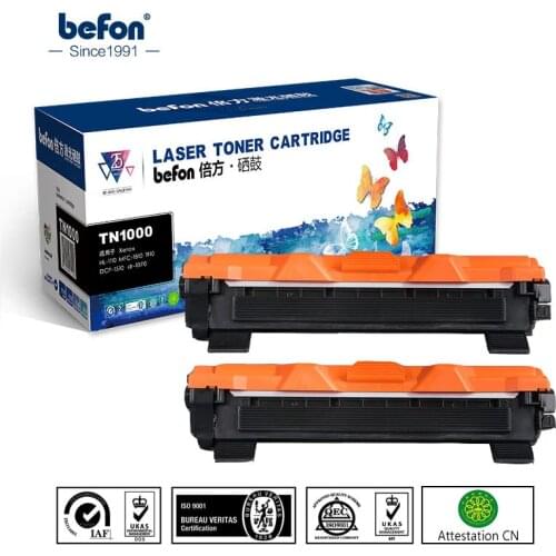 Befon X2 Toner Cartridge Compatible for Brother TN1000 TN1030 TN1050 TN1060 TN1070 TN1075 TN1095 HL1110 TN 1000 1030 1075