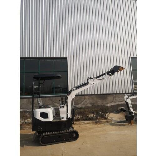 Chinese New Farm Digging Machine Small Crawler Excavator Digger Bagger