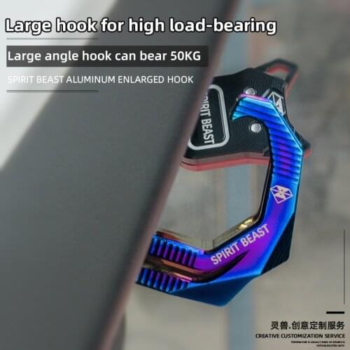 Motorcycle helmet hook convenient device spirit beast motorbike Car body Accessories Shopping bag hook Universal Free shipping