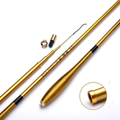 New carp rod Slim carbon hand rod ultra light super hard fishing rod fishing gear supplies special Taiwan fishing rod 37 tone