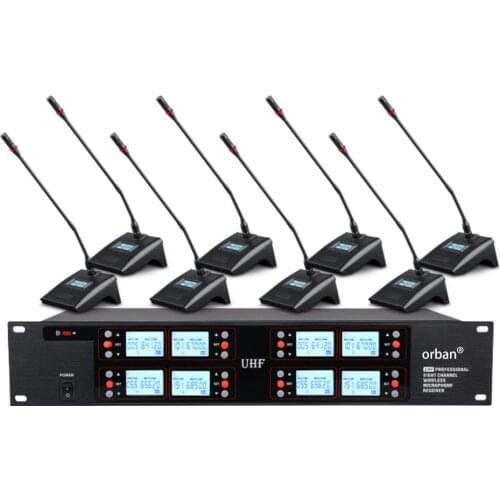 Professional wireless microphone system conference microphone for school church company small conference room microphone
