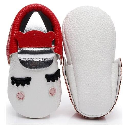 Pudcoco Lovely Kids Baby Girl Boy Unisex Soft Pu Anti-slippery Sole Shoes Size 11-13 Helen115