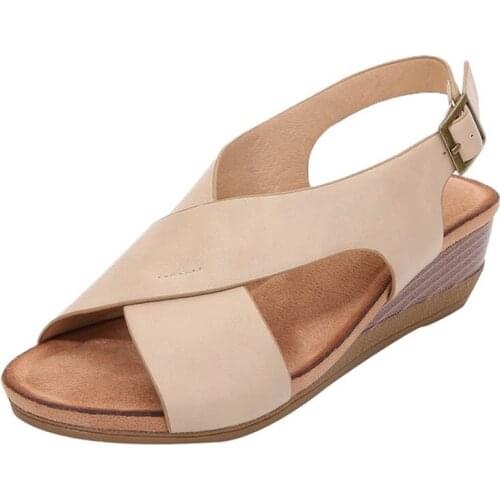 Women shoes classic elastic band ladies flat sandals shoes for women woman summer opentoe breathable hollow leisure shoe