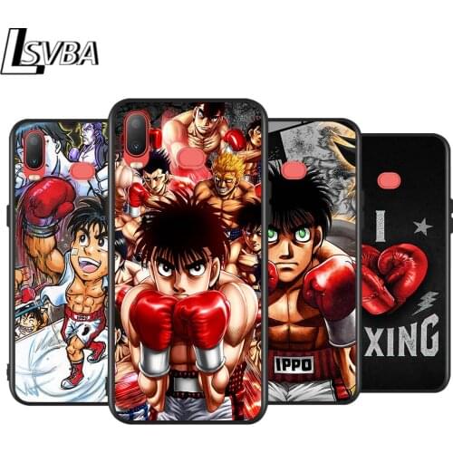 Hajime no ippo Anime for Samsung Galaxy A9 A8 Star A750 A7 A6 A5 A3 Plus 2018 2017 2016 Black Phone Case Soft Cover