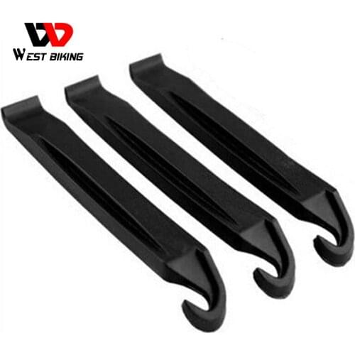 WEST BIKING Black High Quality Cycling 6 Pcs Bicycle Tire Tyre Lever Bike Repair Opener Breaker Tool Crow Bar