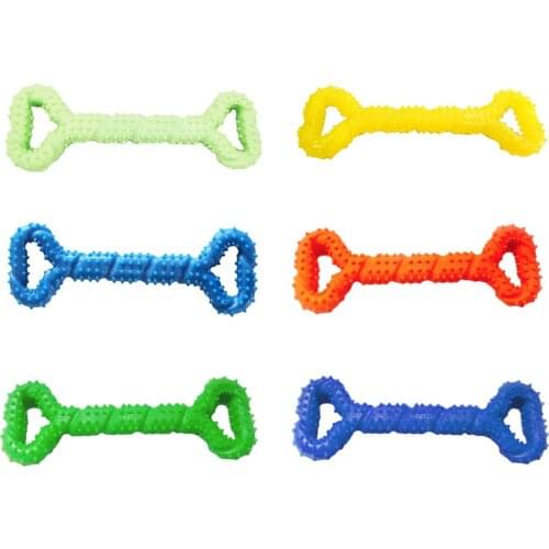 Dog Chewing Toys Toothbrush Teeth Cleaning Toys, Aggressive Chewers Chew Toy Chewing Bones for Medium Large Dogs Teething