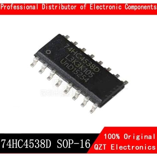 10pcs/lot 74HC4538 SOP16 SN74HC4538DR SOP-16 74HC4538D SOP HC4538 SOIC16 SN74HC4538D SOIC-16 SMD new original In Stock