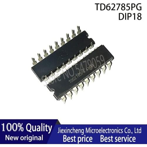 10PCS TD62785PG TD62785 TD62785P DIP18 New original