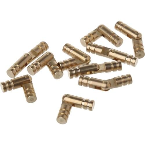 10PCS Gold Copper Brass Wine Jewelry Box Hidden Invisible Concealed Barrel Hinge