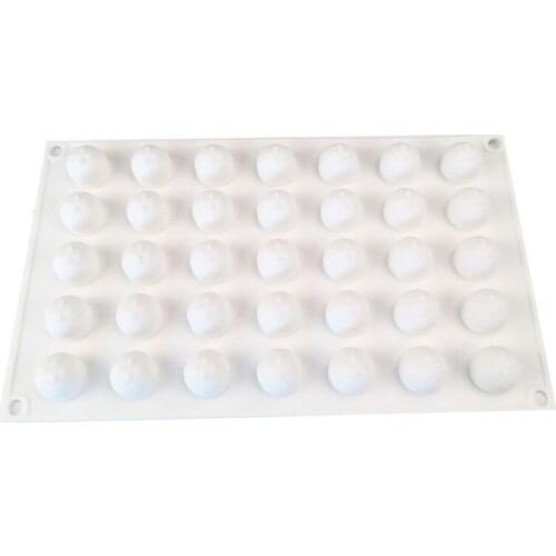 35 Cavity 3D Round Sphere Ball Silicone Mold Cake Decorating Mousse Dessert Pastry Mould DIY Baking Tool For kitchen