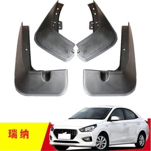 Car Mud Flaps Mudflaps Splash Guards Mud Flap Mudguards Fender Car Styling For Hyundai Solaris Verna i25 2011- 2016