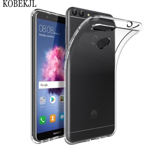 For Huawei Y9 Case Huawei Y9 Case 5.93 inch TPU Soft Transparent Silicone Back Cover Phone Case For Huawei Y9 Y 9 2018 FLA-LX1