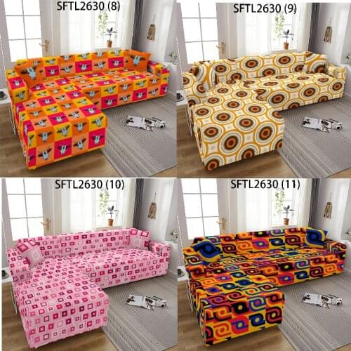 Color geometric stripes sofa covers Plaid sofa Plaids and covers 3-seater couch cover Big sofa sofas for living room large sofas