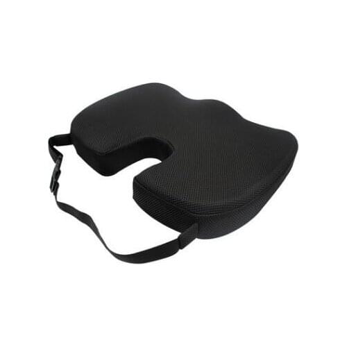 Comfort Seat Cushion Memory Foam Car Seat Cushion Set Slow Rebound Support Coccyx Pain Relief Office Chair Car Seat Cushion