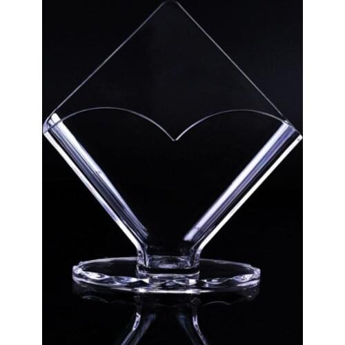 Clear Acrylic Napkin Holder Paper Serviette Dispenser Decorative Tissue Rack Box for Home Bar Hotel Dining Table Kitchen