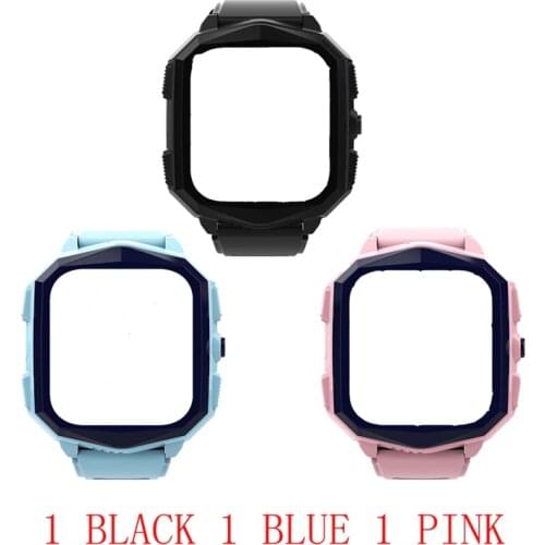 Detachable Strap Casing of Wonlex KT20S Kids GPS Smart-Watch Accessories 1/2 Sets: Watches Straps Band for Wonlex Watch