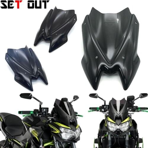 Motorcycle accessories sports travel windshield sun visor windshield for Kawasaki Z900 Z-900 2020-2021 Z 900 '20-'21
