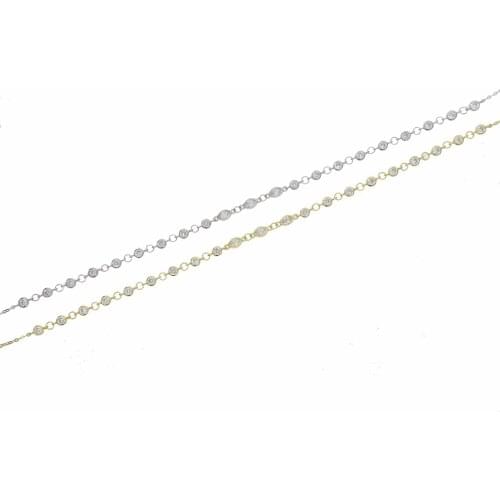 2019 wedding engagement choker necklace clear sparking bling cz tennis chain 925 sterling silver fine jewelry bridal gift