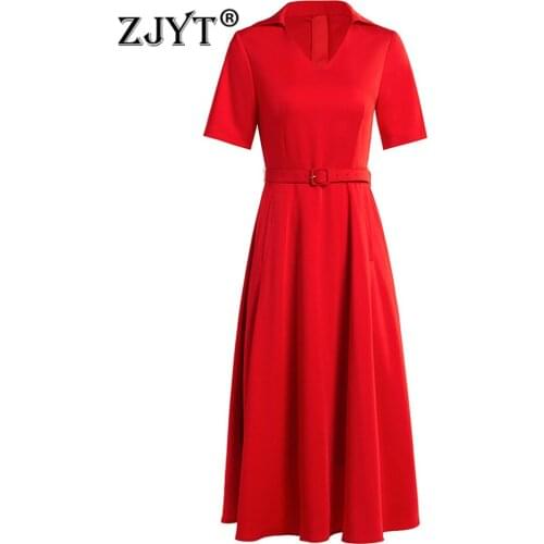 Праздничные летние платья ZJYT China At AliExpress