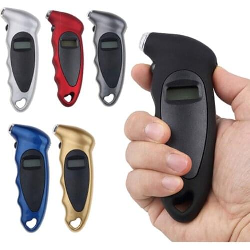 1Pc Digital Car Tire Air Pressure Gauge Meter Manometer Barometers Tester LCD Digital Display For Car tools Motorcycle Test