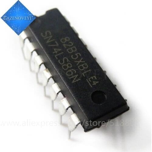 1pcs/lot HD74LS86P HD74LS86 SN74LS86N 74LS86 DIP-14 In Stock