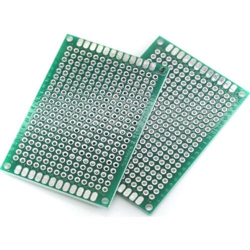 5PCS 4x6 double Side Copper prototype pcb Universal Board